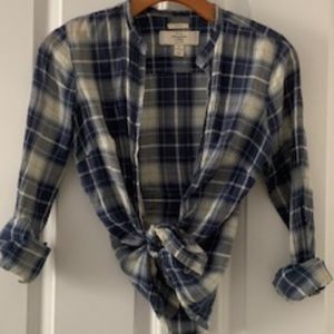 3-in-1 Abercrombie & Fitch Plaid Button-Up